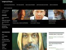 Tablet Screenshot of enlightened-people.com